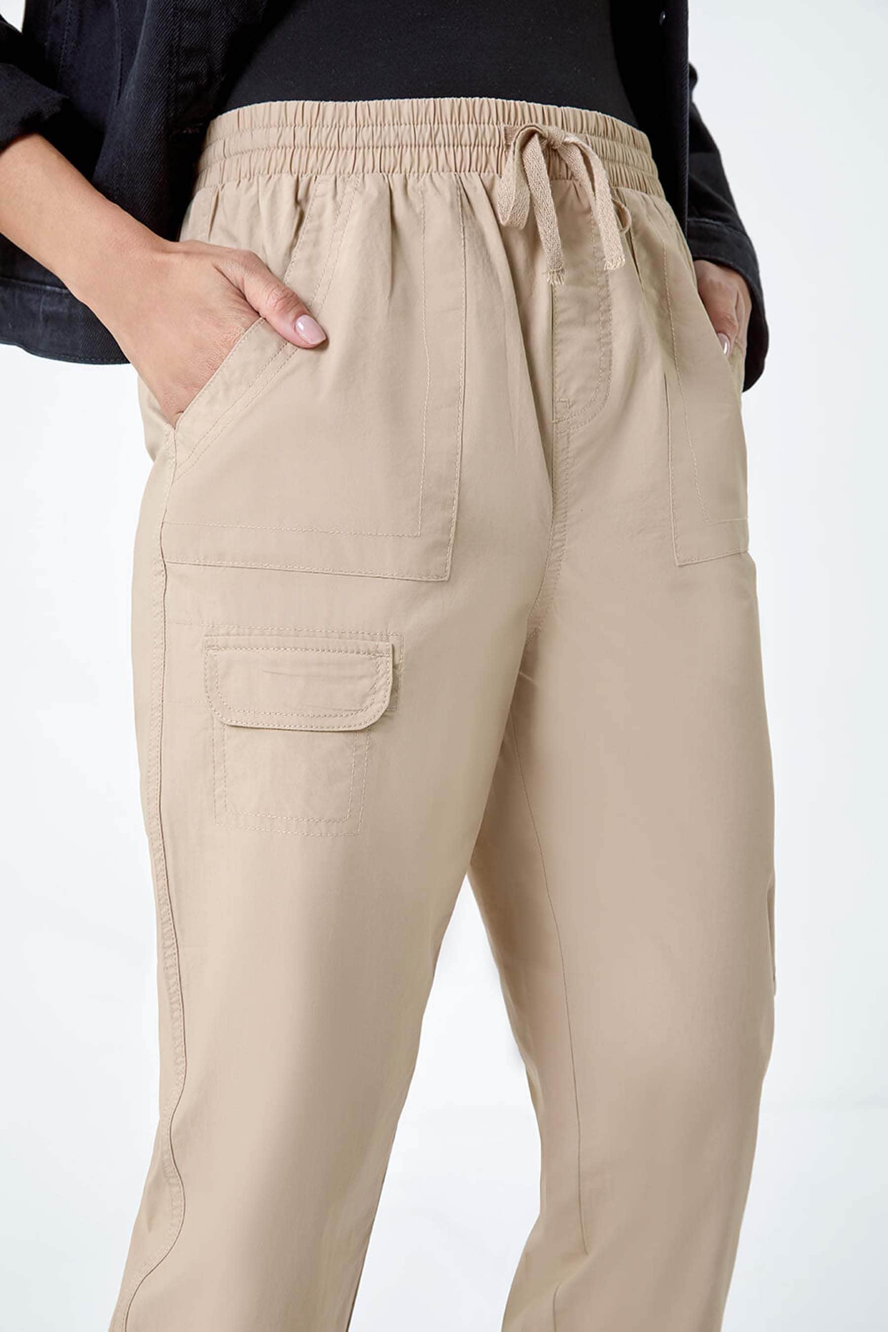 Womens crop cargo pants on sale