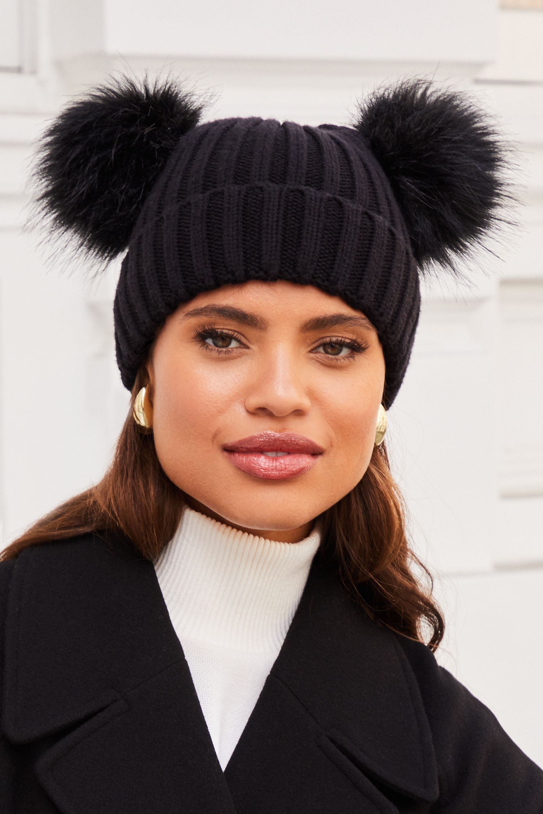 Double bobble hat sales