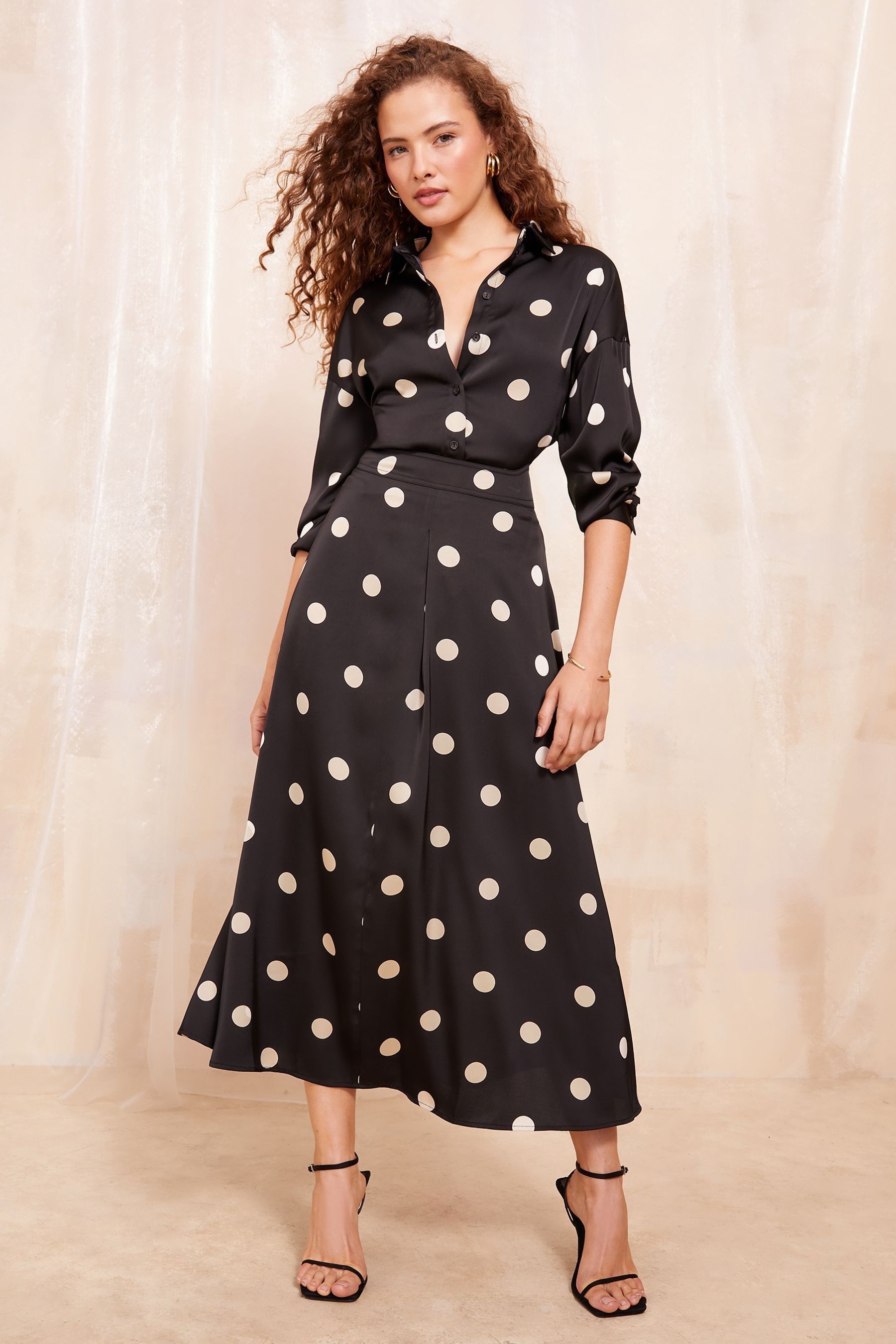 Polka dot skirt next outlet