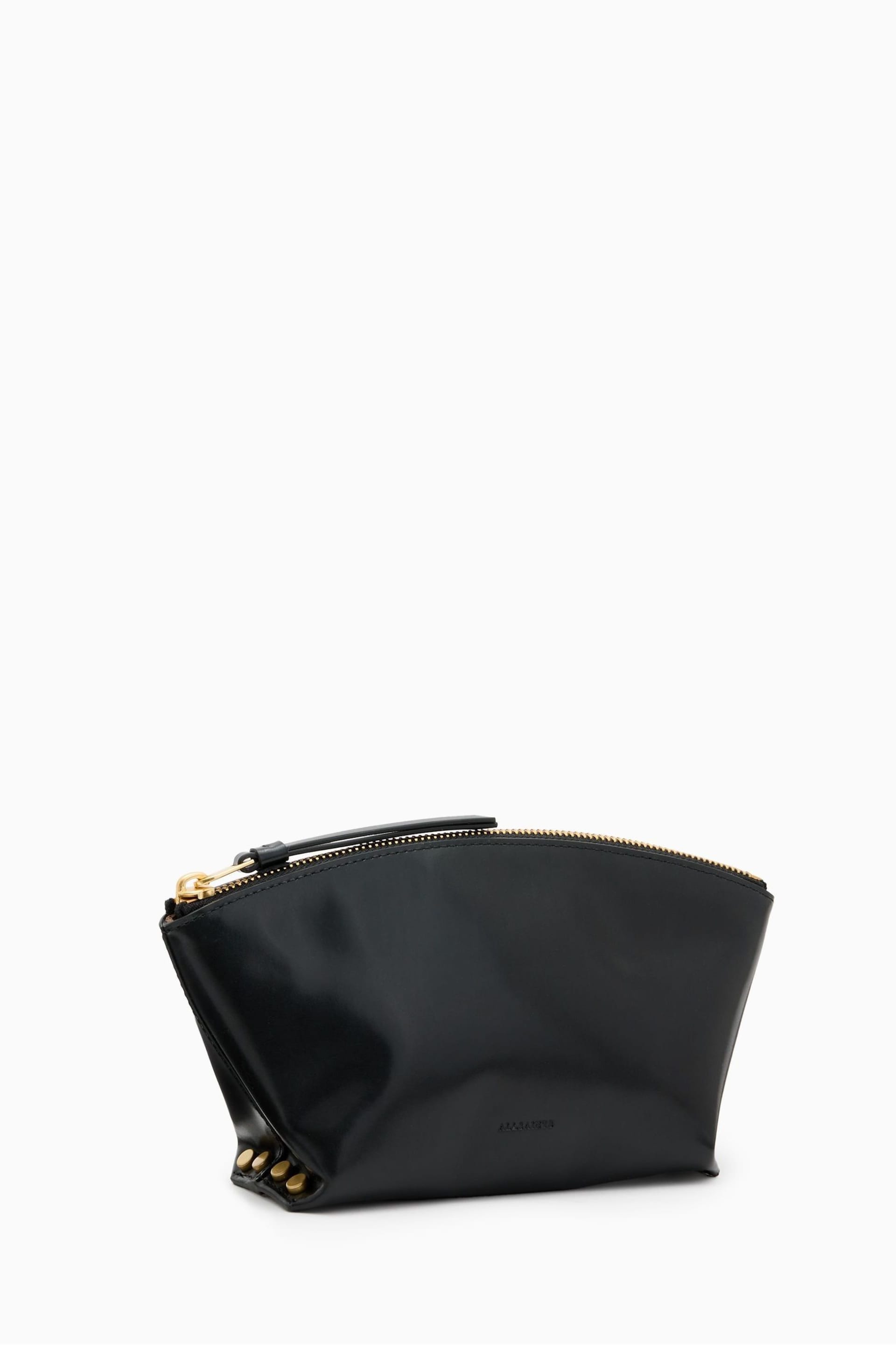 AllSaints Black Anais Pouch - Image 3 of 5