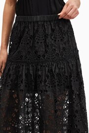 AllSaints Black Rosie Skirt - Image 3 of 6