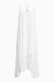 AllSaints White Areena Embellished Dress - Image 9 of 9
