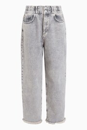 AllSaints Grey Hailey Fray Jeans - Image 6 of 6