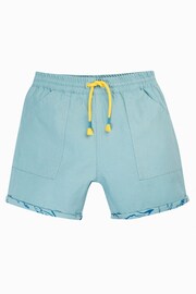 Frugi Blue Reversible Shark Shorts - Image 4 of 7