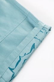 Frugi Blue Reversible Shark Shorts - Image 6 of 7