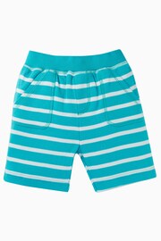 Frugi Light Blue Striped Shorts - Image 1 of 3