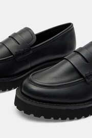 Hush Black Blake Cleated Leather Loafers - Image 4 of 4
