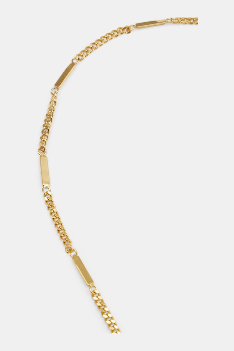 Hush Gold Louie Lariat Chain Necklace - Image 2 of 3