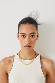 Hush Gold Tone Josey Chain Necklace - Image 4 of 4