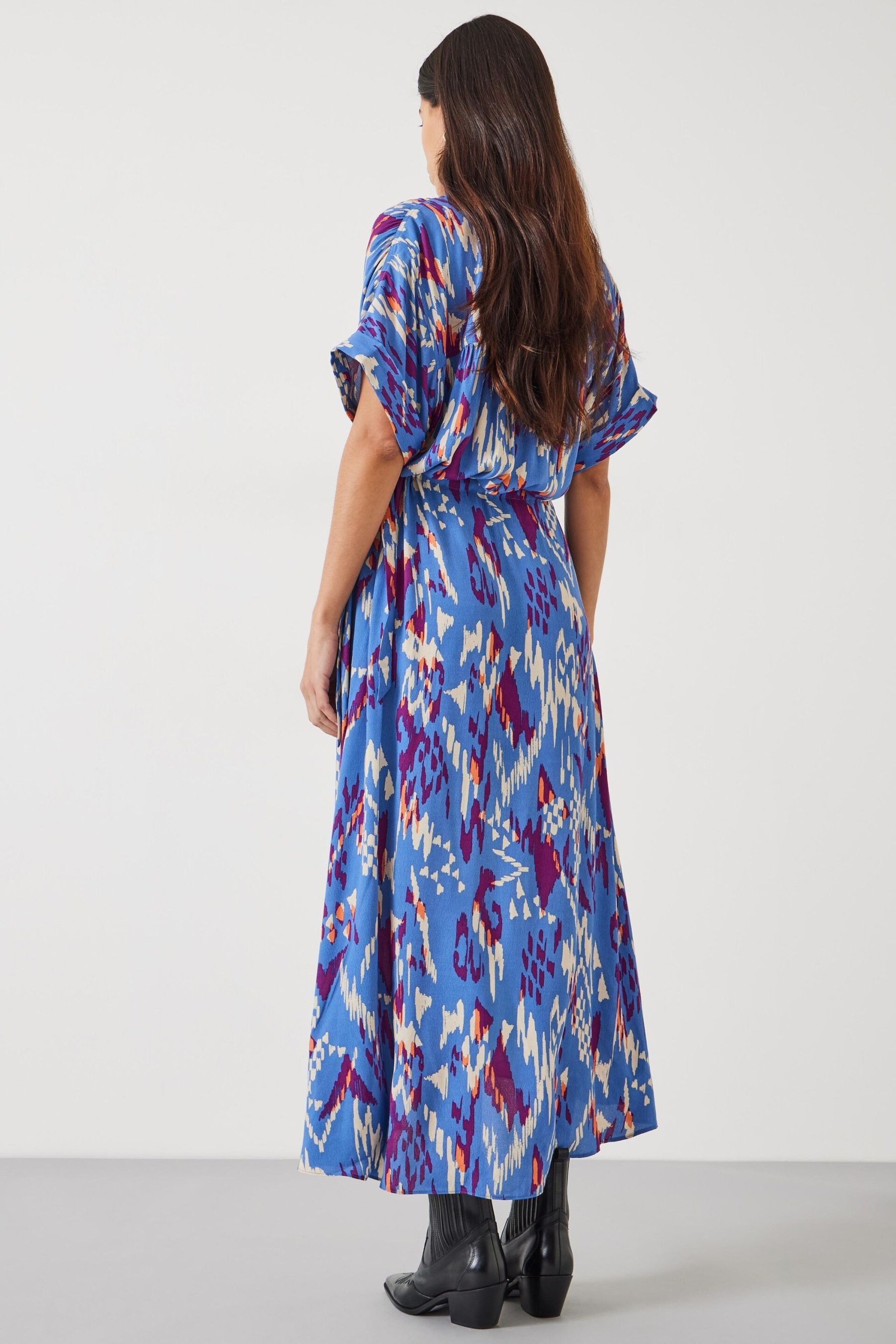 Hush Blue Keisha Maxi Shirt Dress - Image 2 of 4