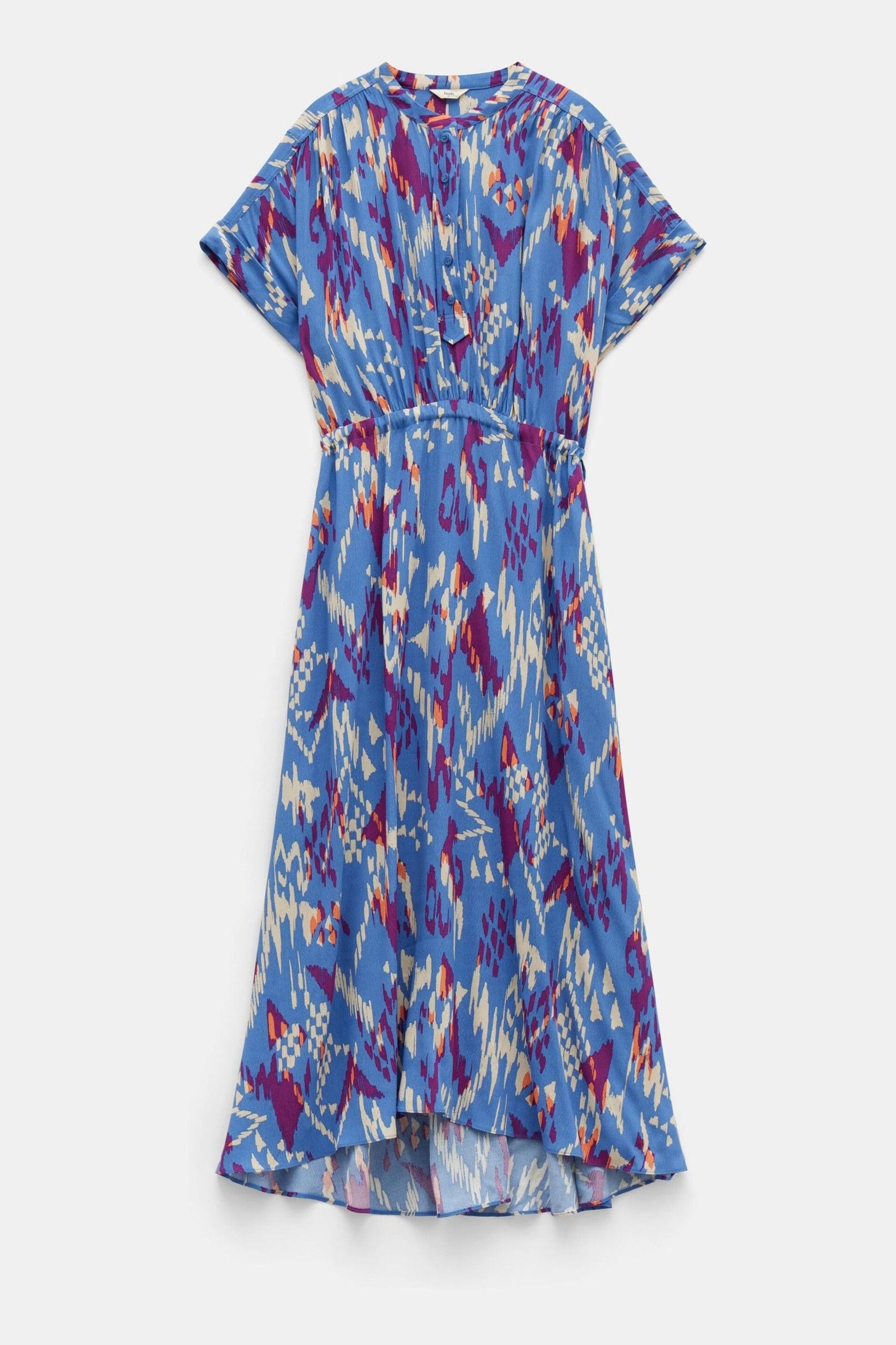 Hush Blue Keisha Maxi Shirt Dress - Image 4 of 4