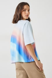 Hush Blue Tullie Ombre Stripe T-Shirt - Image 2 of 3