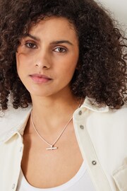 Hush Silver Harlow T-Bar Necklace - Image 1 of 5
