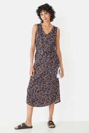 Hush Animal Print V-Neck Jersey Midi Dress - Image 3 of 4