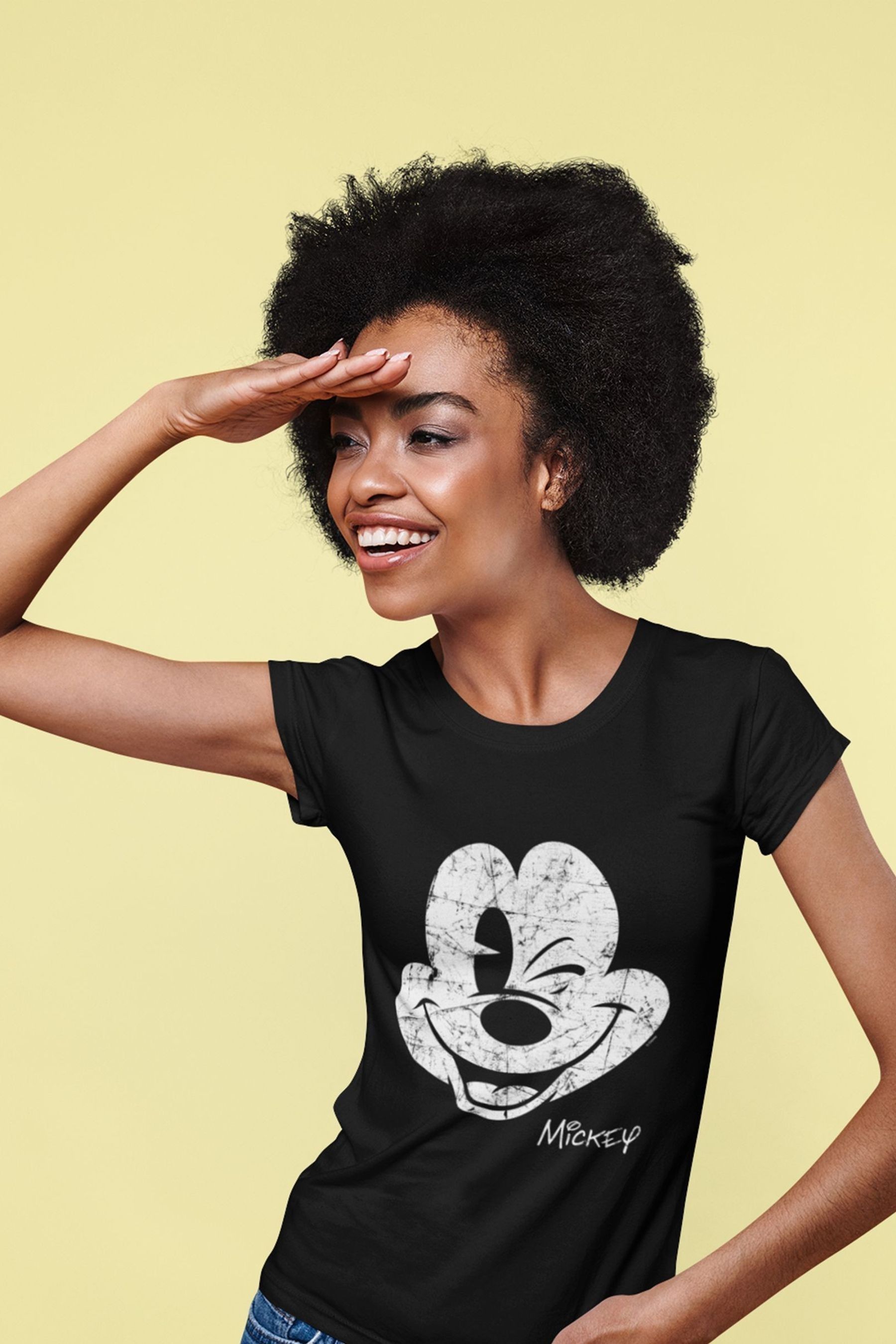 Mickey mouse t shirt womens uk hotsell