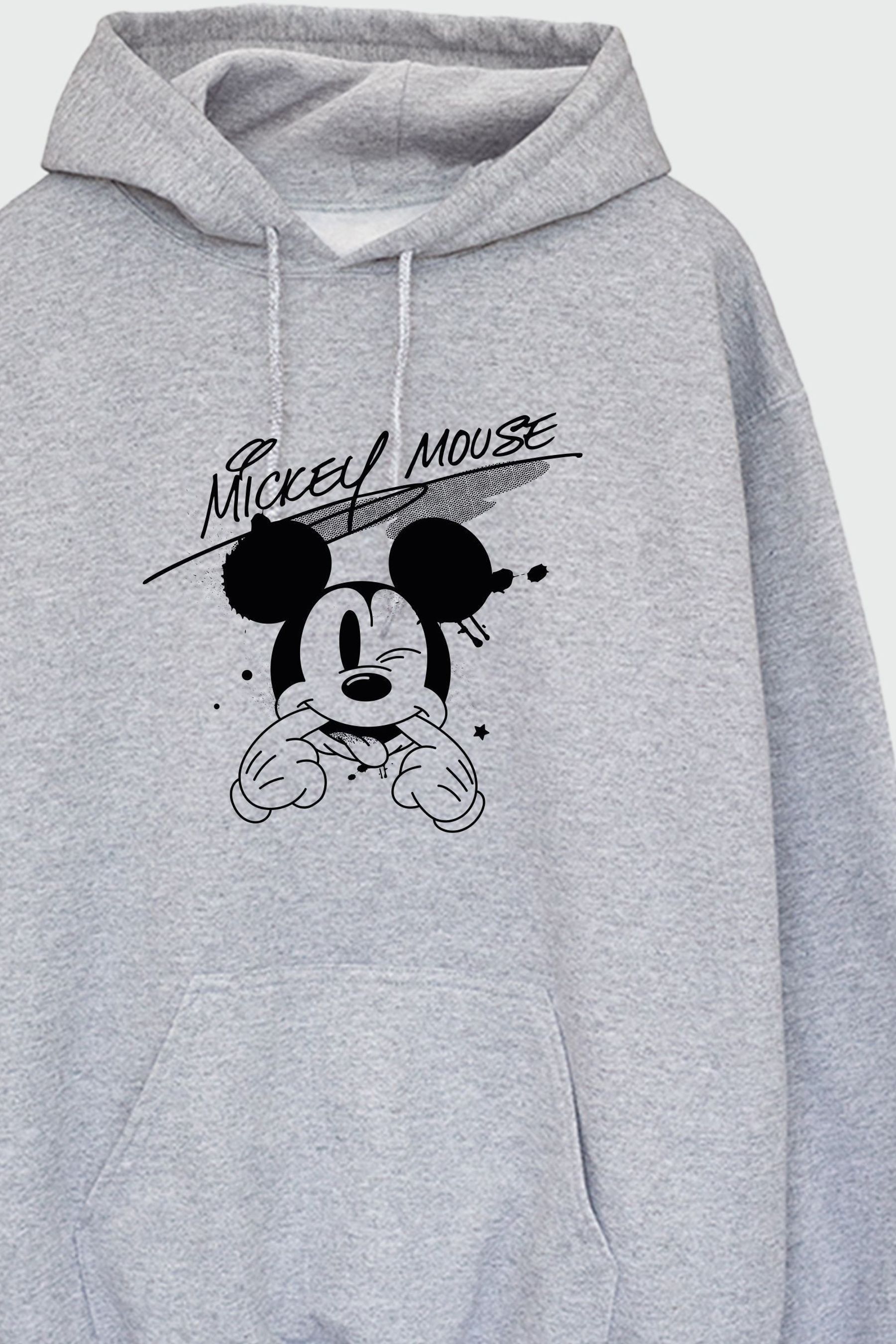 Grey disney hoodie outlet