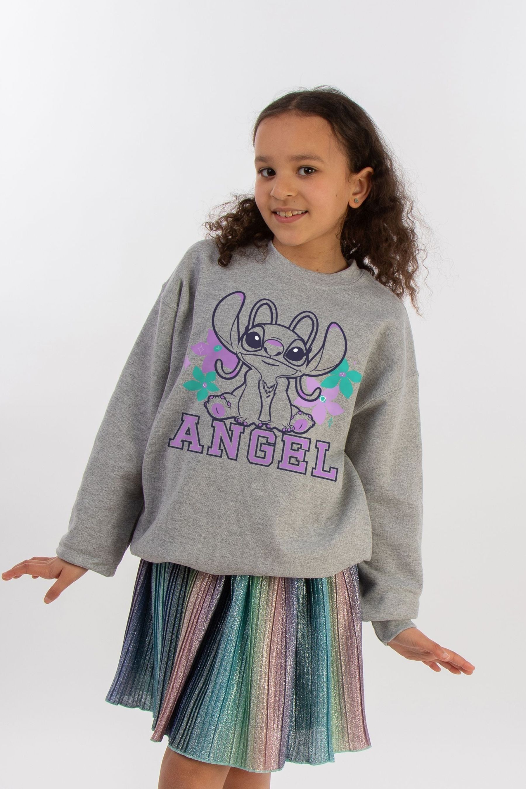 Grey angel sweatshirt clearance