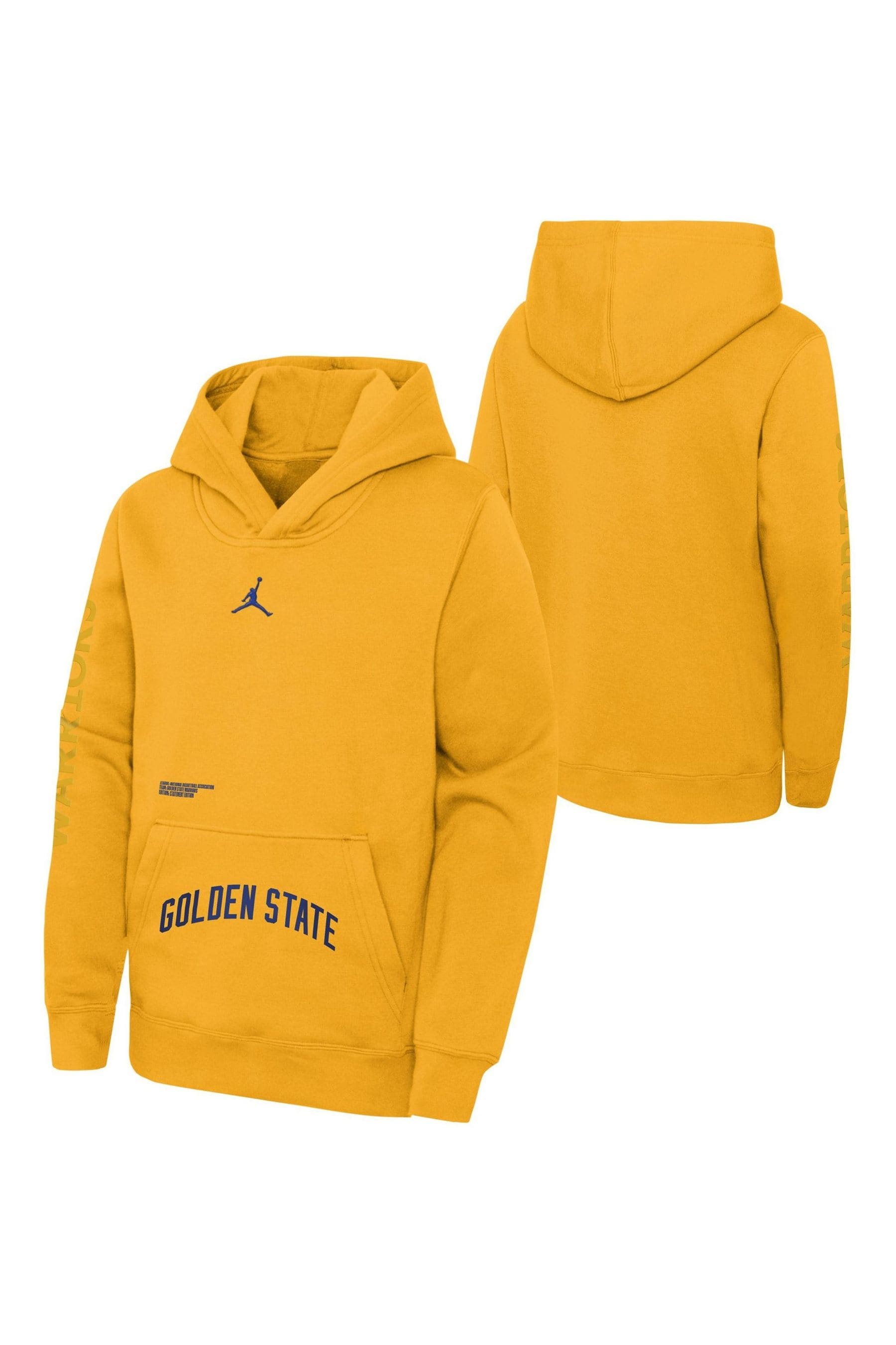Buy Fanatics Youth Orange Golden State Warriors Hoodie from Next Luxembourg