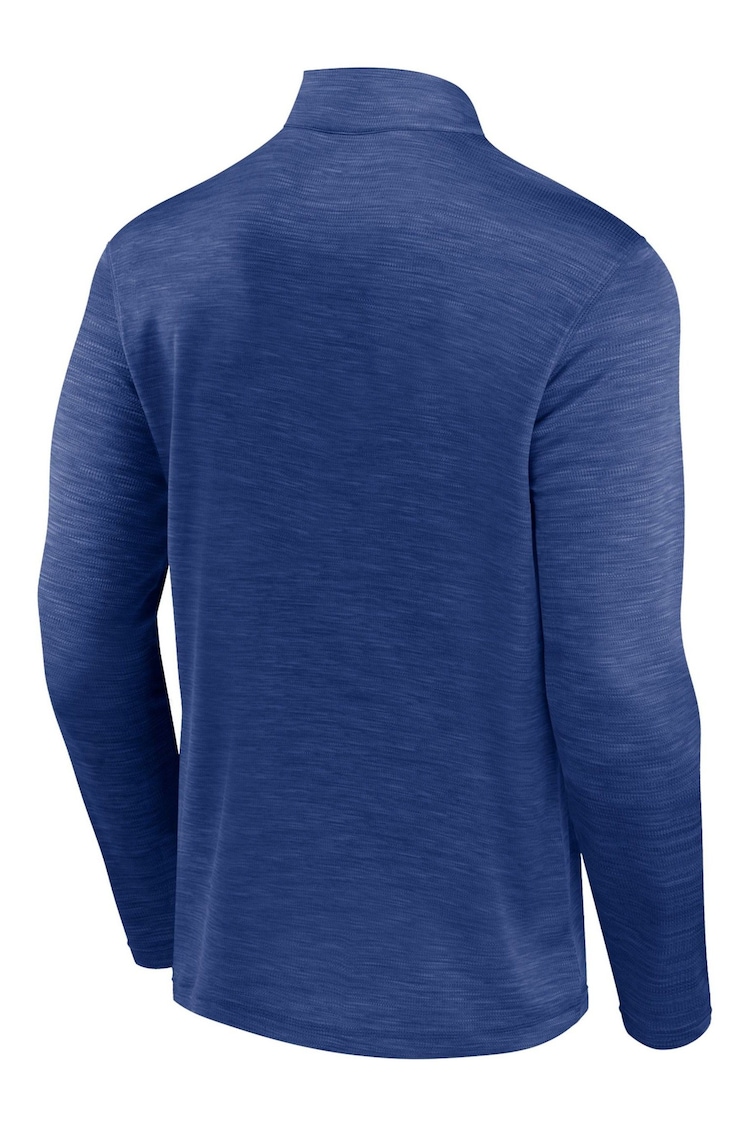 Fanatics Blue Toronto Maple Leafs Quarter Zip Top - Image 3 of 3