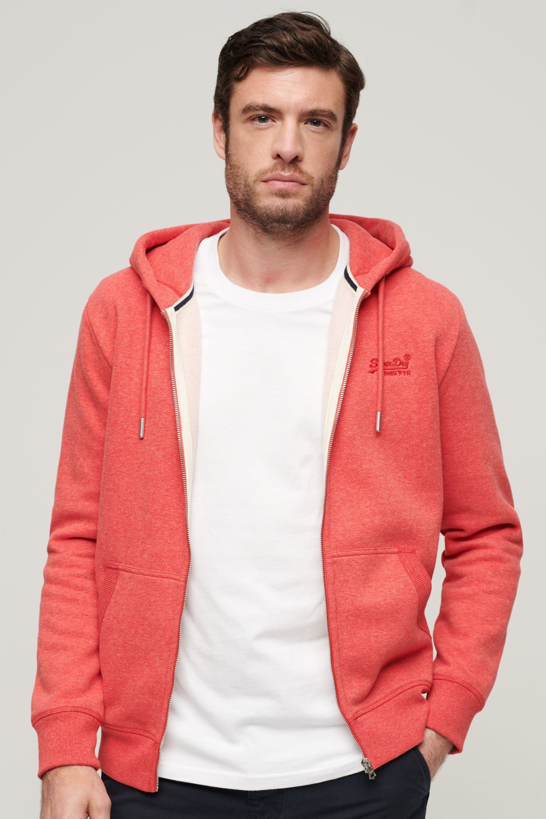 Red hoodie fashion shop