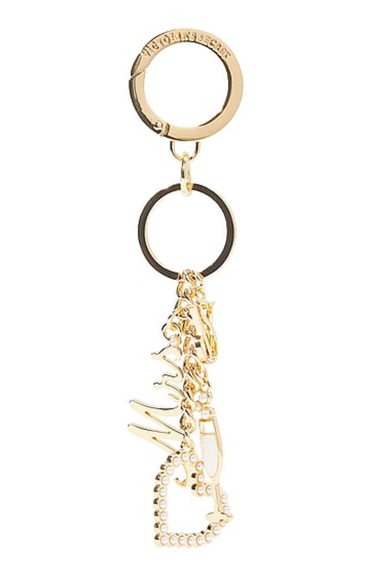 Victoria's Secret Gold Bridal Keychain Charm - Image 1 of 1