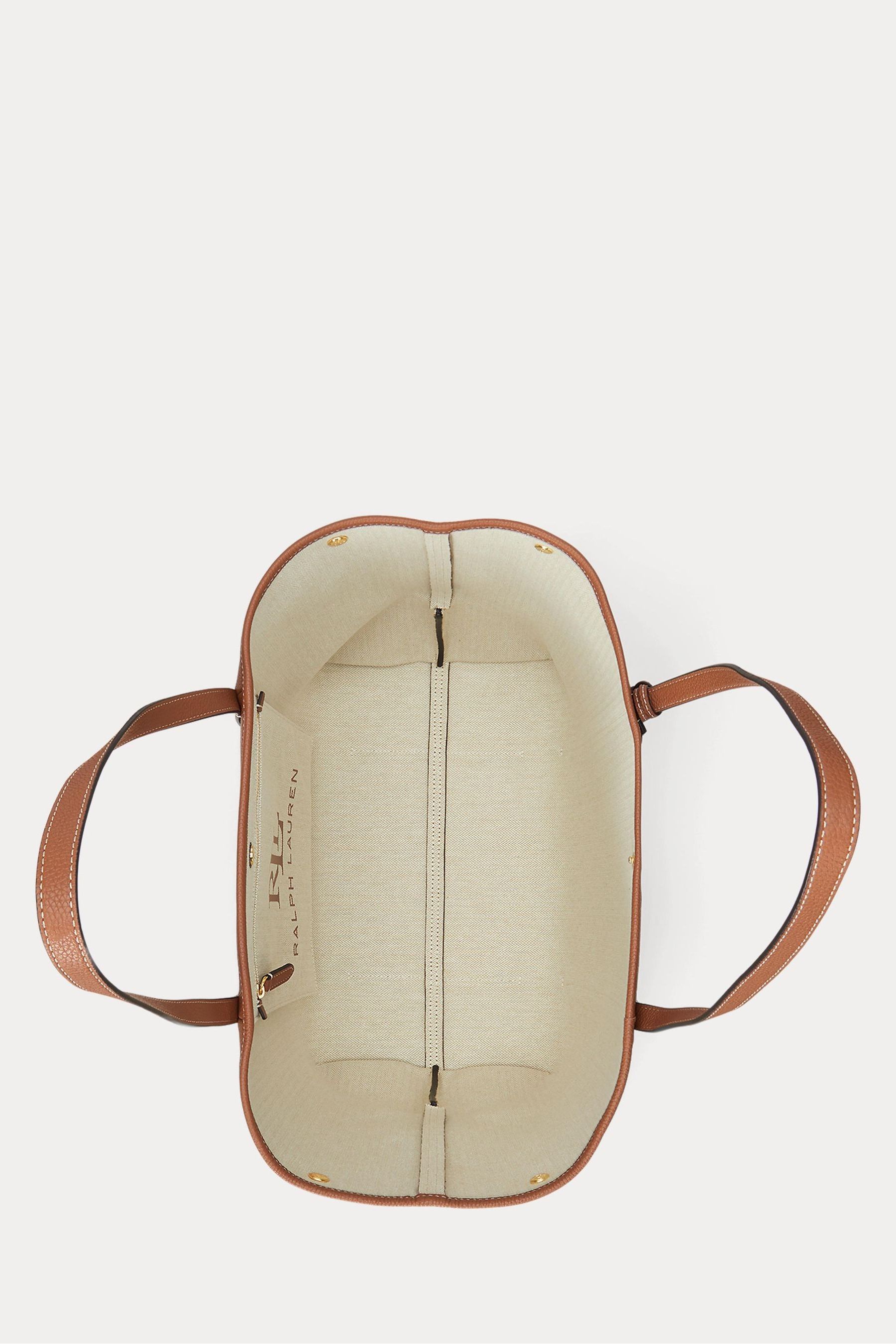 Eva large pebbled leather tote bag shop