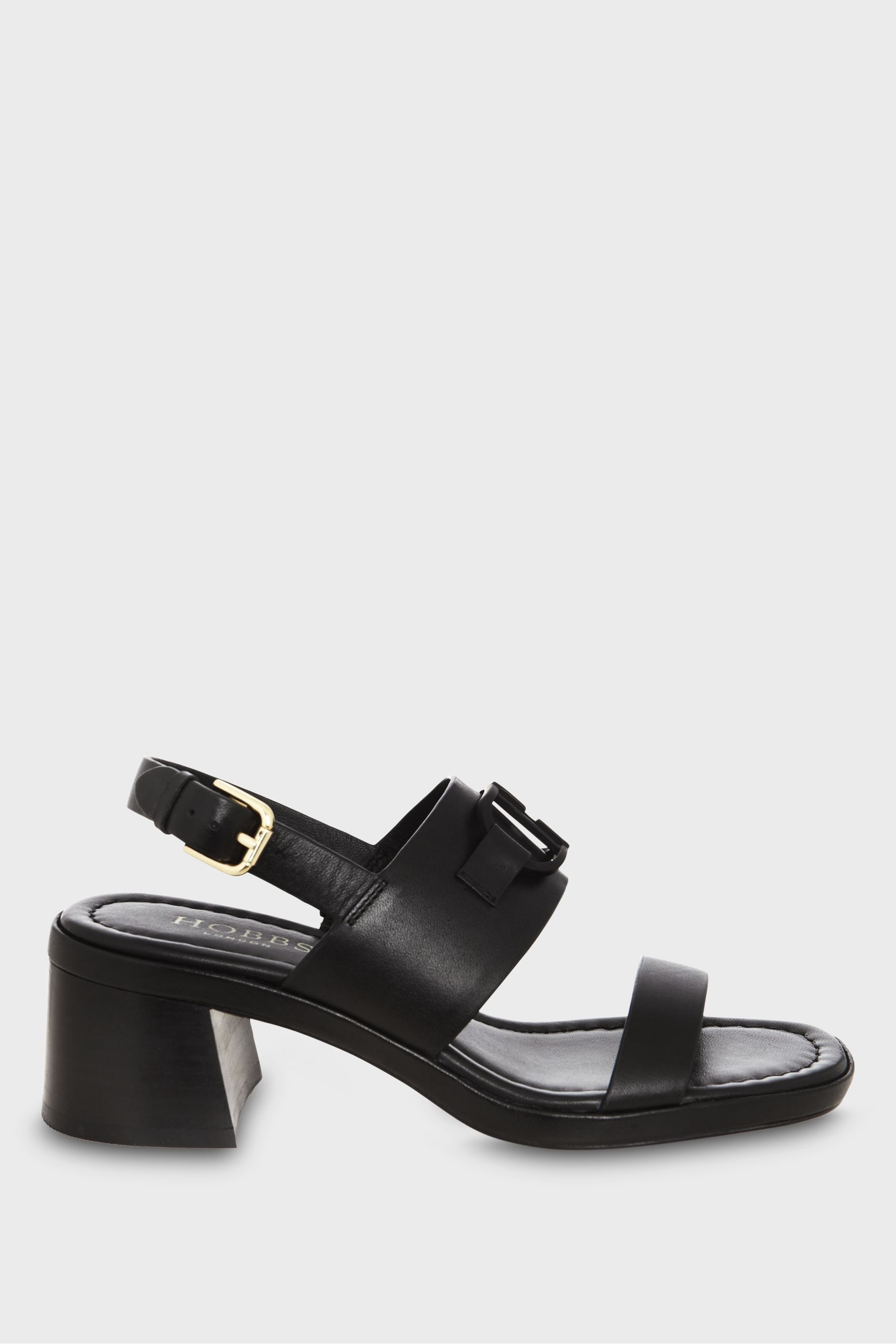 Buy Hobbs Black Heeled Nell Sandals from Next Oman