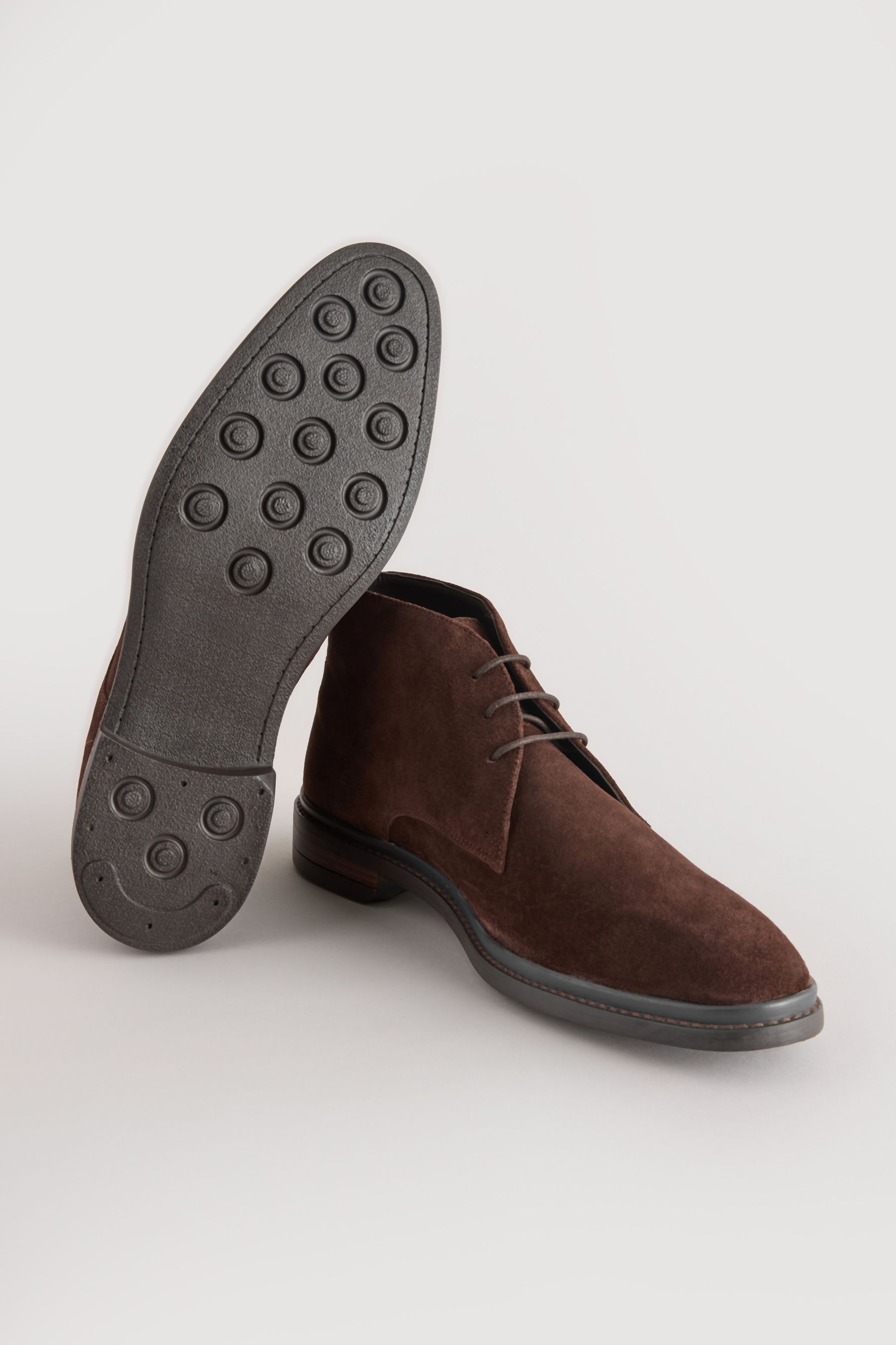Brown suede chukka boots on sale