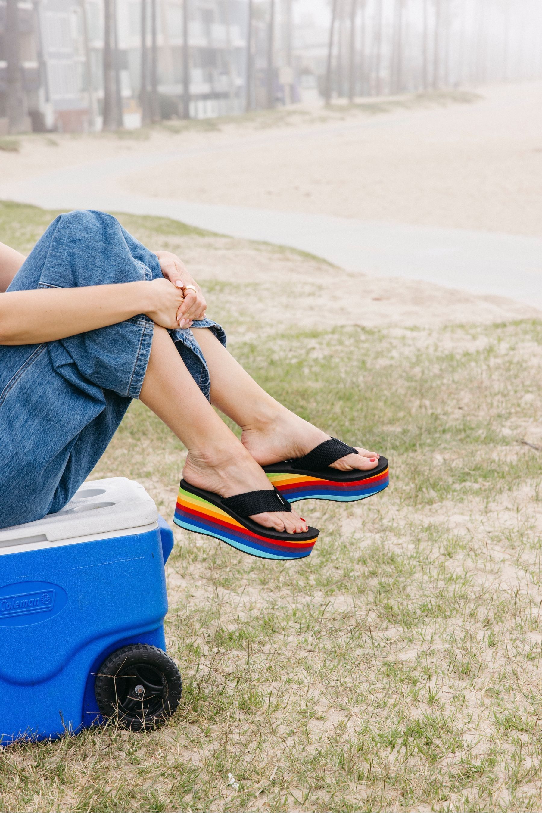 Rocket dog rainbow sandals shop