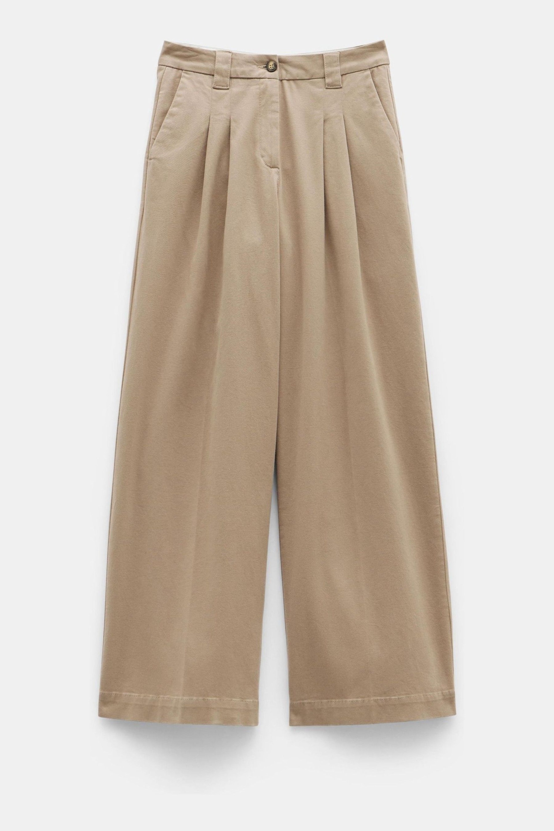 Hush Nude Ali Wide Chino Trousers - Image 5 of 5