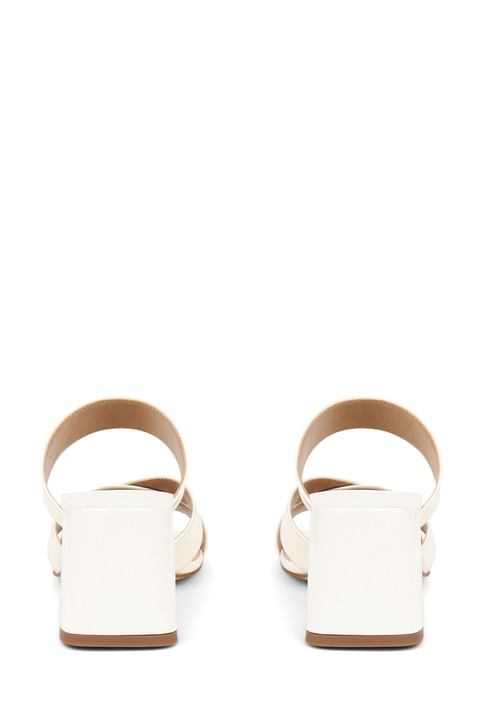 Jones Bootmaker Harietta Mule White Sandals - Image 3 of 6