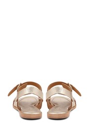 Jones Bootmaker Gold Inez Flat Sandals - Image 3 of 5