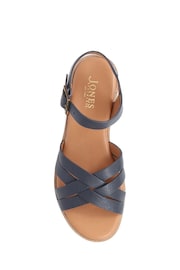 Jones Bootmaker Blue Helena Sandals - Image 3 of 5