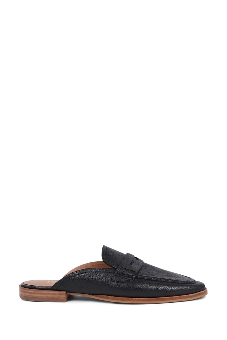 Jones Bootmaker Jola Leather Black Mules - Image 1 of 5