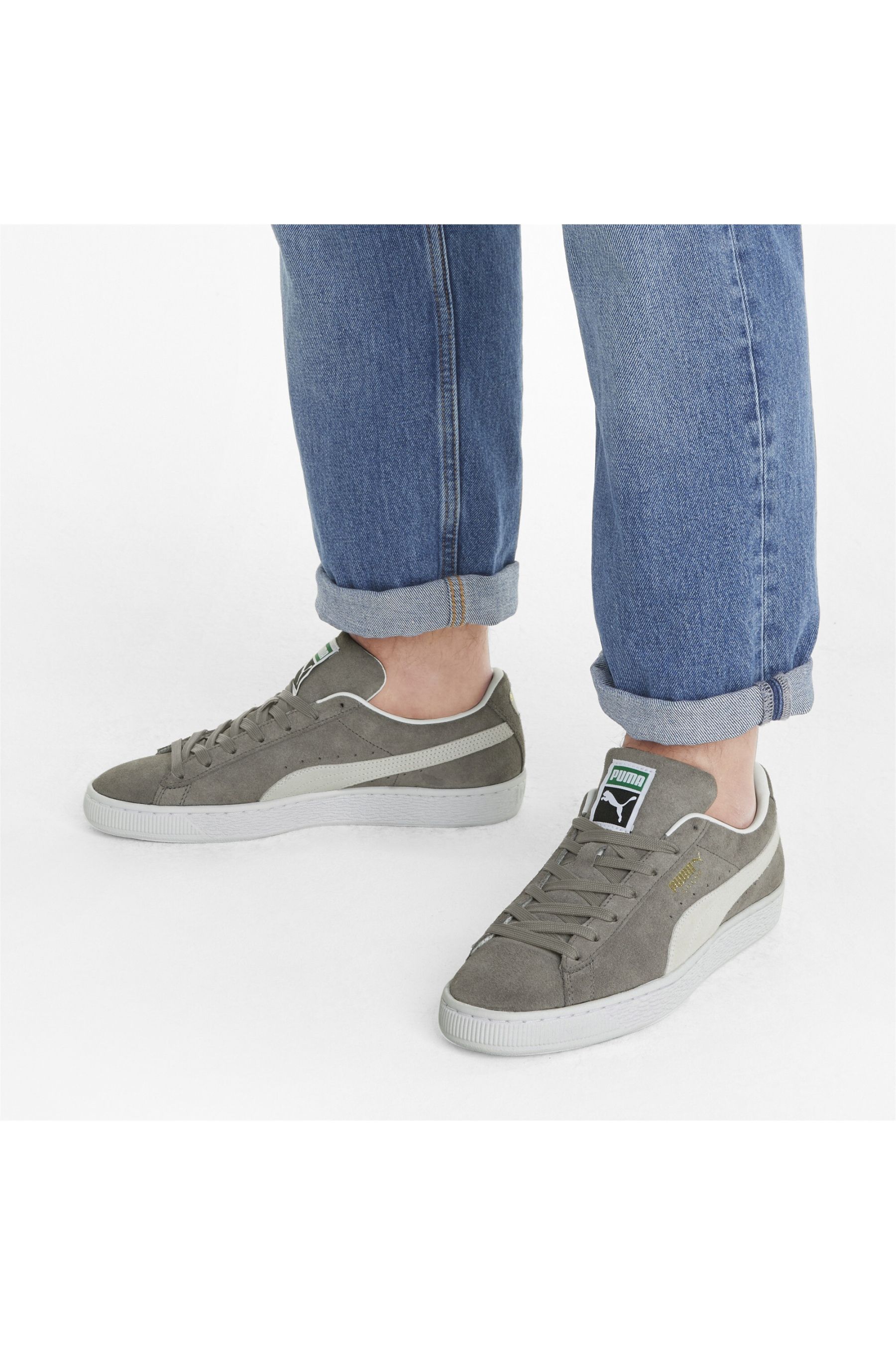 Buy Puma Grey Suede Classic XXI Unisex Trainers from the Next UK online shop