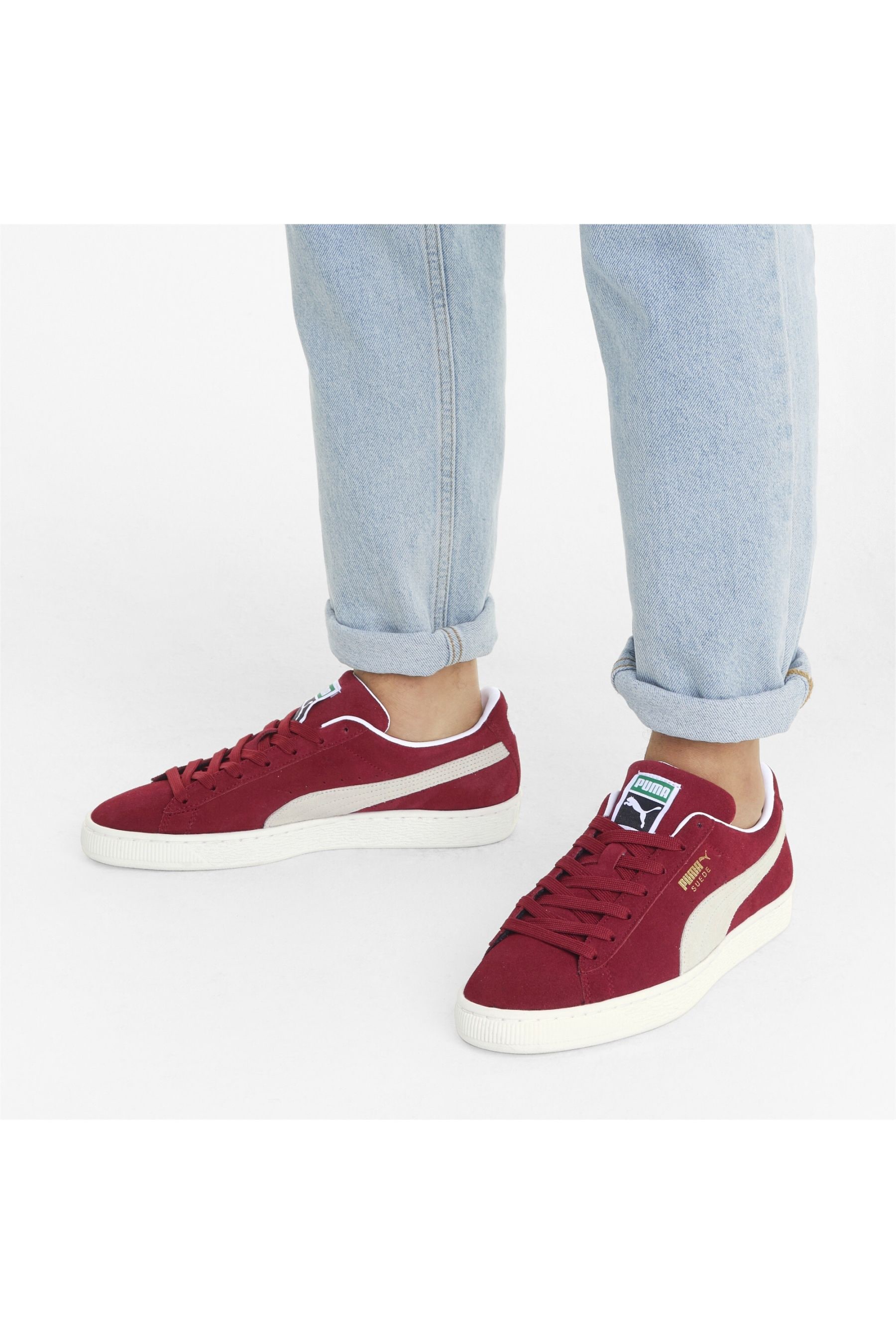 Buy Puma Red white Suede Classic XXI Unisex Trainers from Next Australia