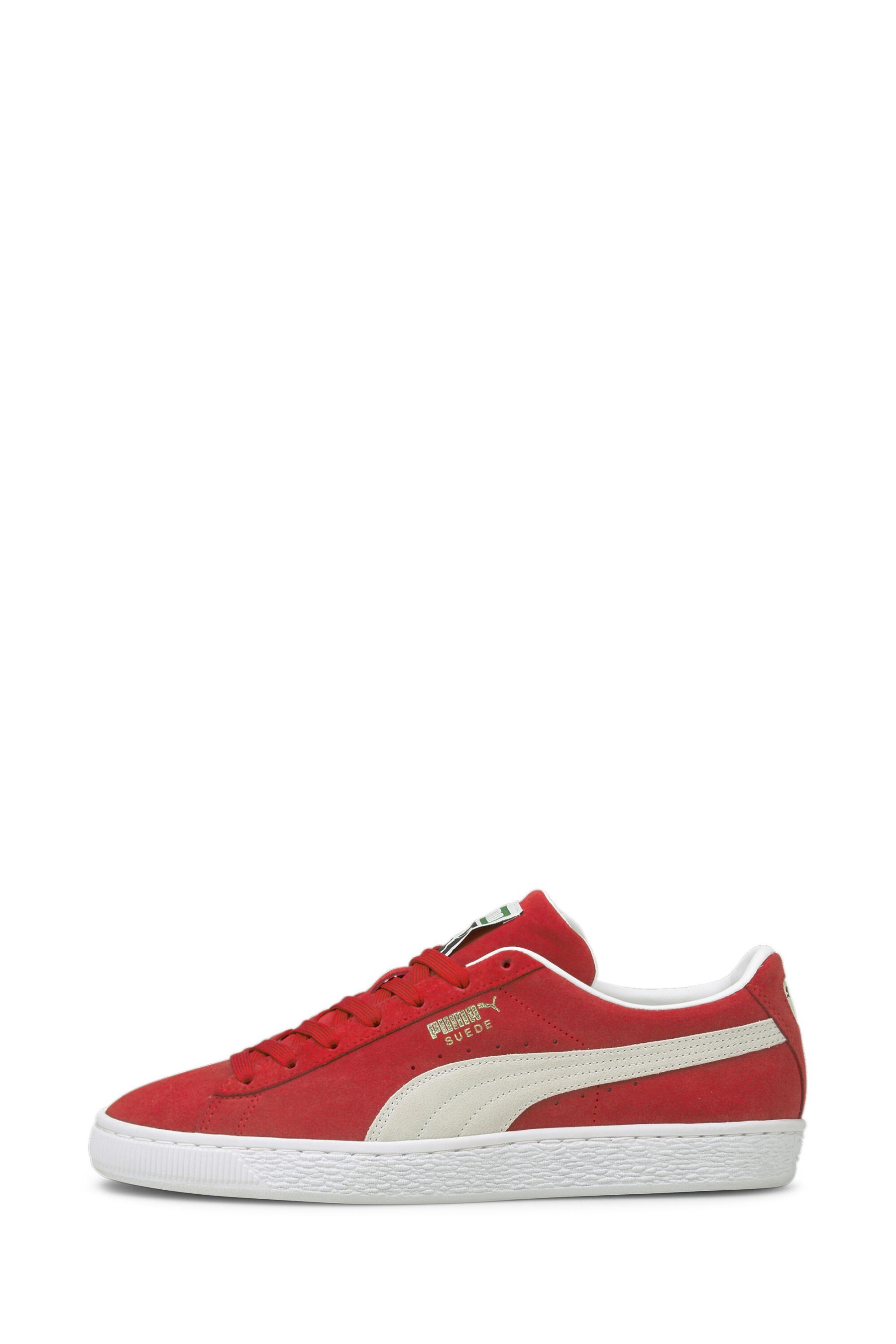 Buy Puma Red Suede Classic XXI Unisex Trainers from Next Singapore