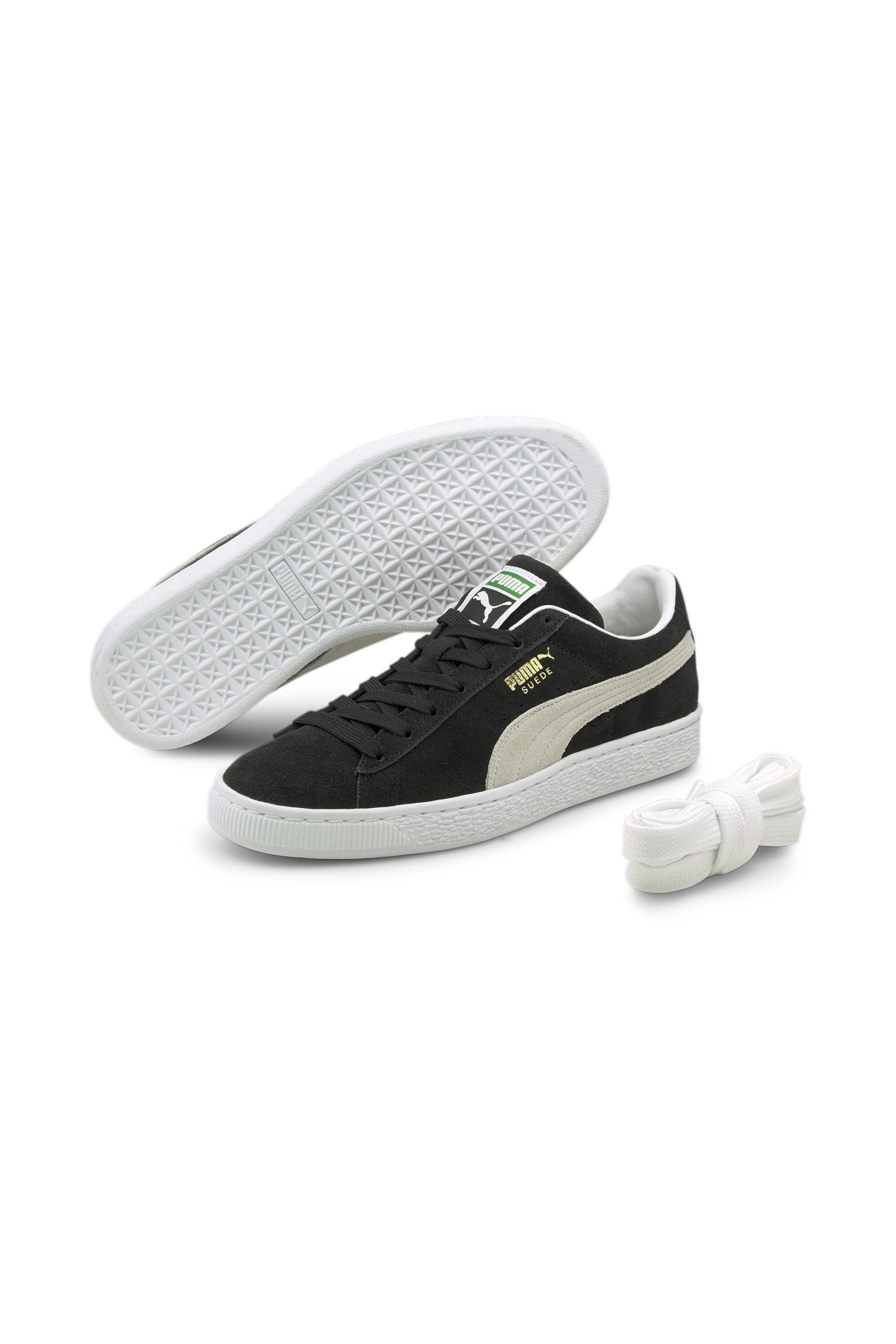 Buy Puma Black Suede Classic XXI Unisex Trainers from Next Singapore