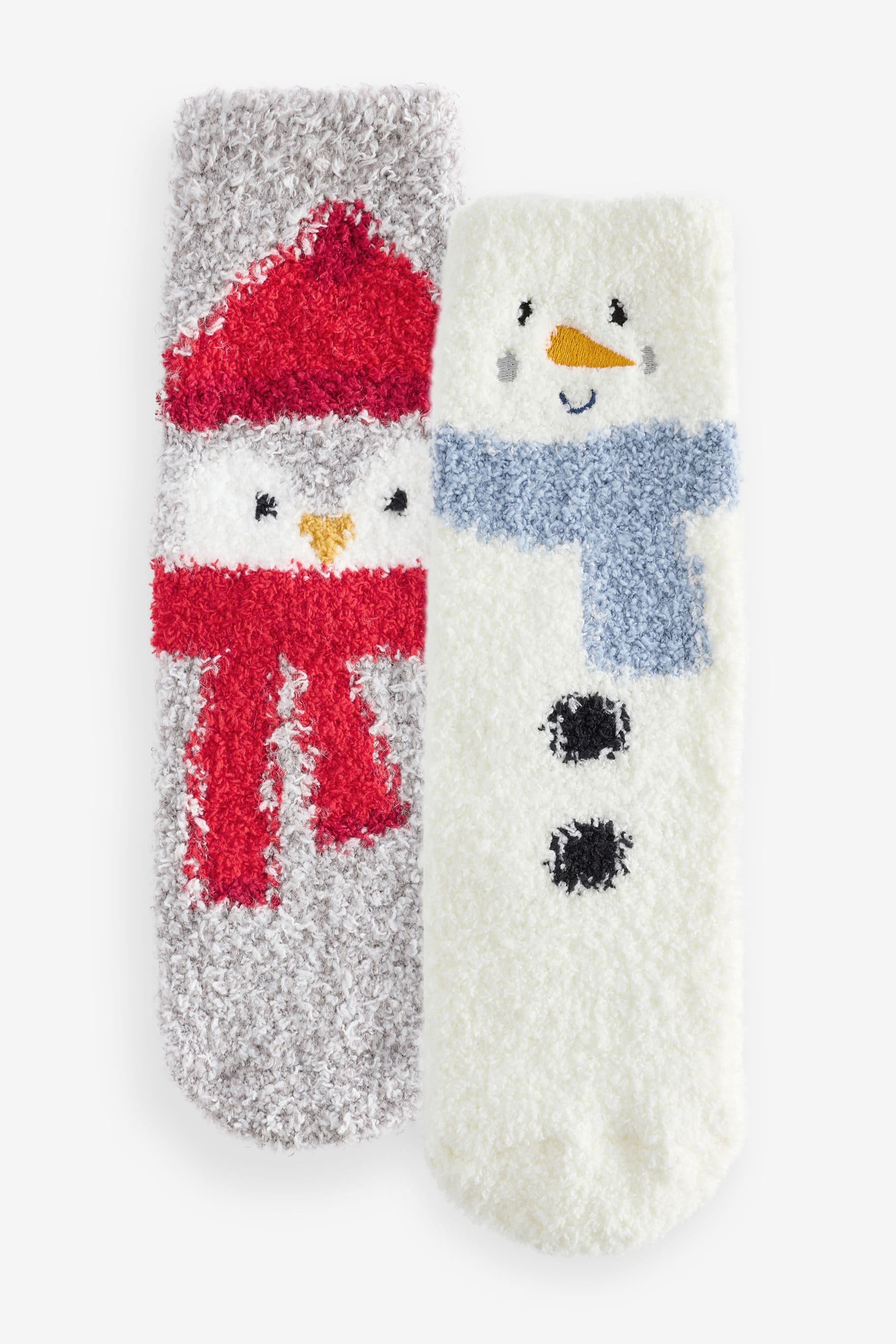 Buy Snowman Cosy Christmas Socks 2 Pack from the Next UK online shop