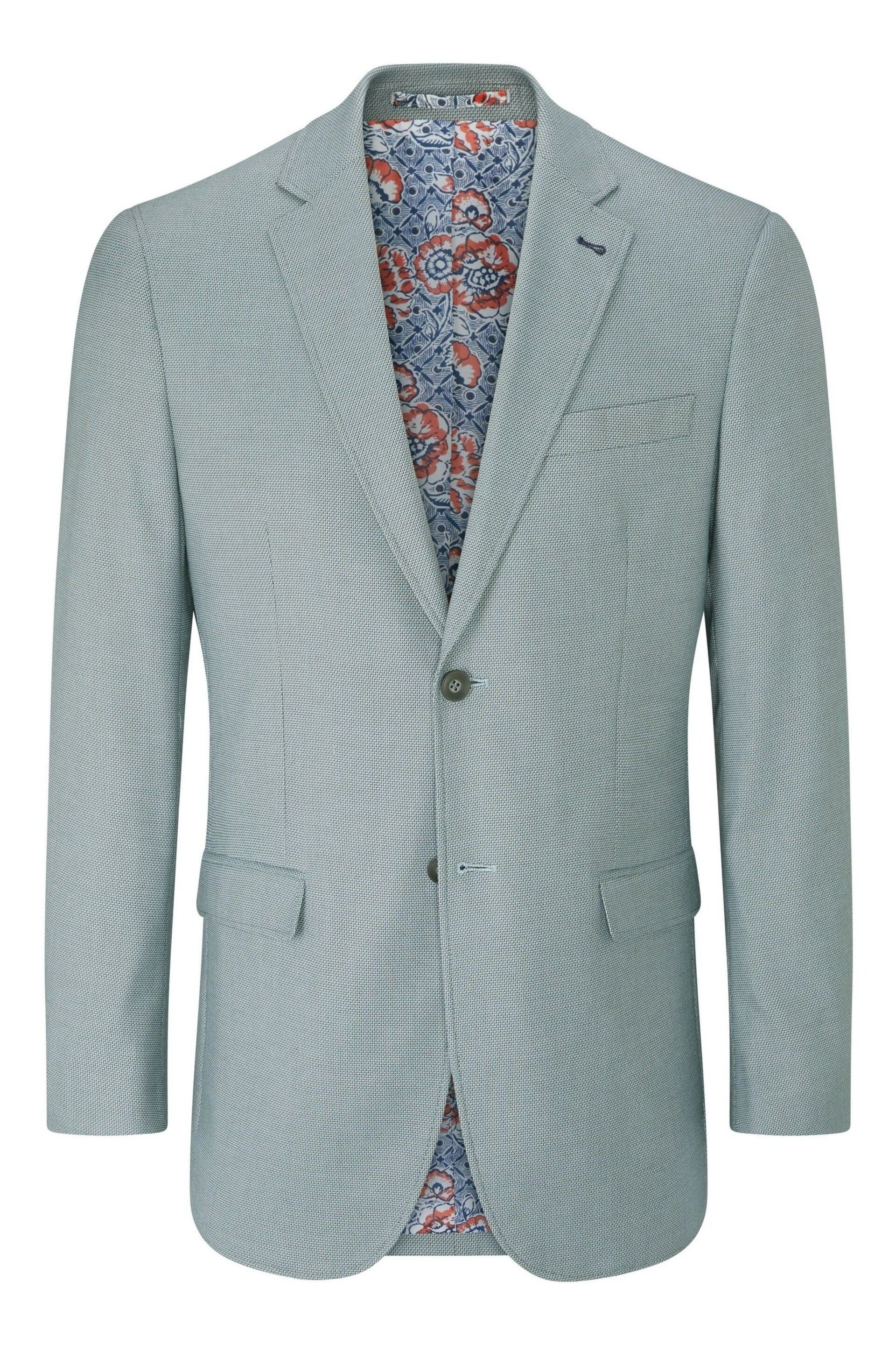Skopes Tailored Fit Harry Mint Green Jacket - Image 6 of 6
