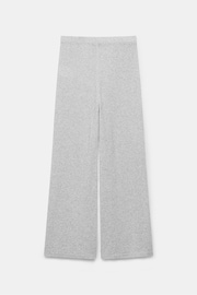 Mint Velvet Cream Cotton Blend Knit Trousers - Image 4 of 4