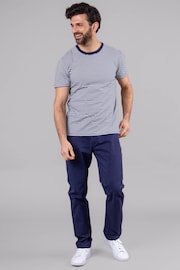 Lakeland Clothing Blue Heath Cotton T-Shirt - Image 3 of 6