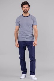Lakeland Clothing Blue Heath Cotton T-Shirt - Image 6 of 6