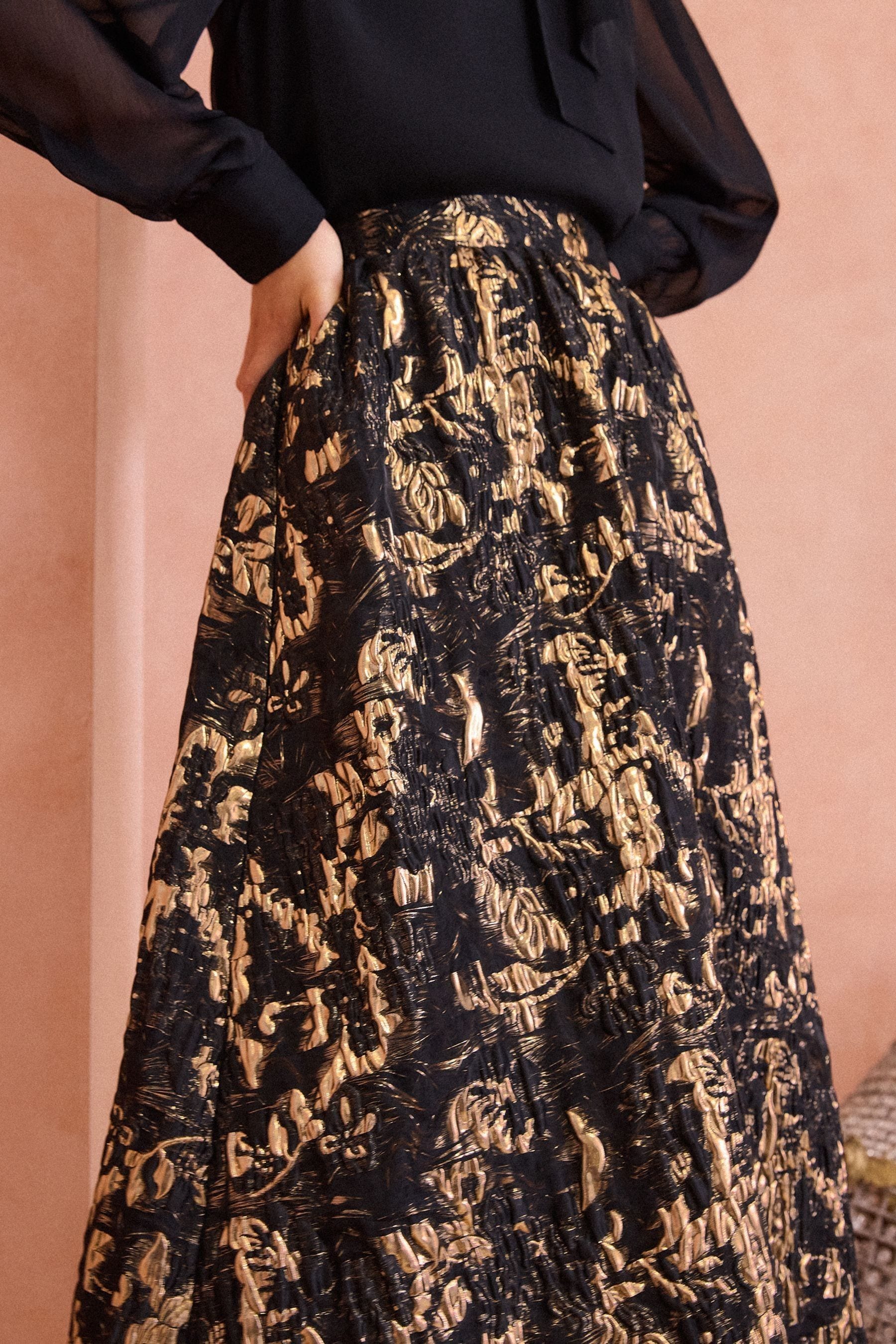 Feather midi skirt uk online
