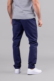 Lakeland Clothing Blue Noel Cotton Chinos Trousers - Image 3 of 5