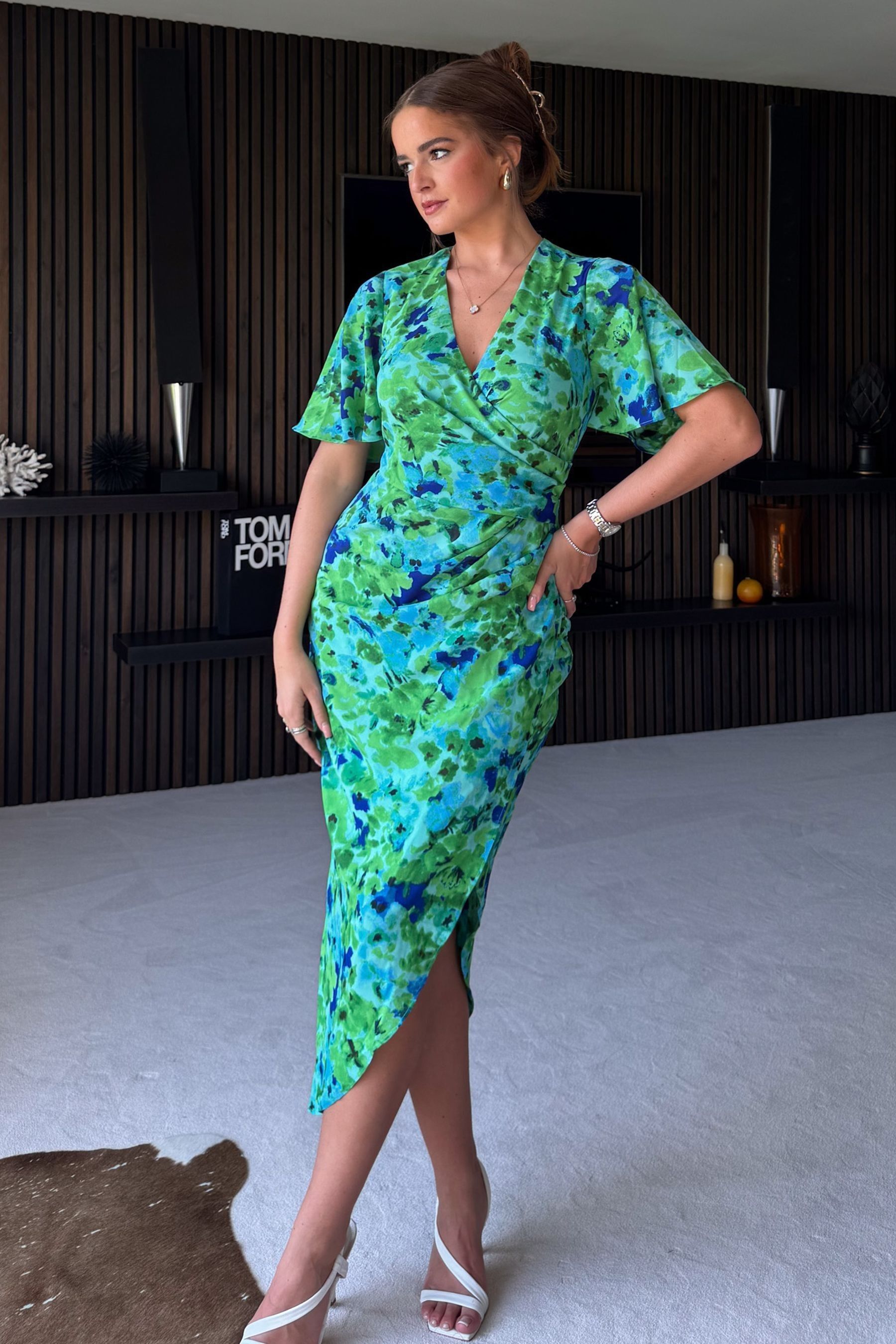 Girl in mind green dress discount