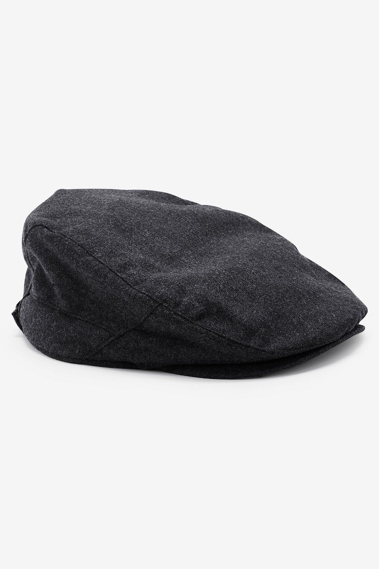 Tog 24 Grey Weighton Knit Flat Cap - Image 1 of 1