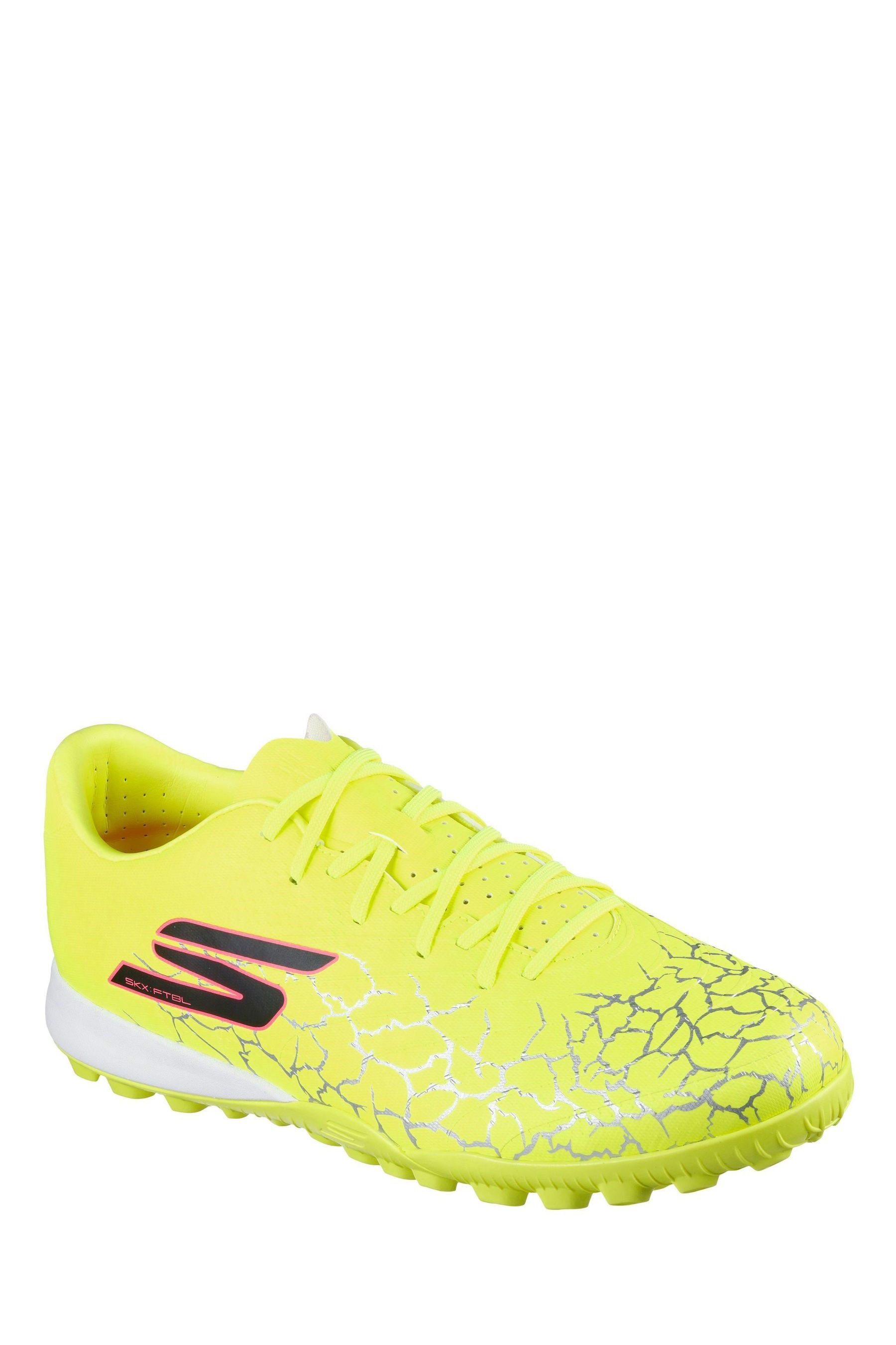 Yellow skechers go walk outlet