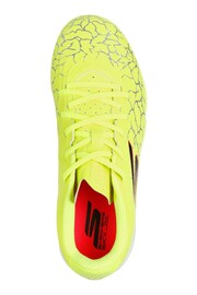 Skechers Yellow/Black Skx_01 Jr Youth Turf Ground Football Boots - Image 4 of 5