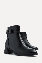 Linzi Black Sable Block Heeled Ankle Boots - Image 5 of 5